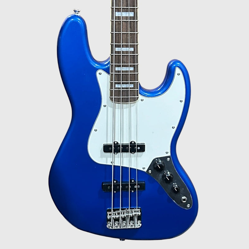 Fender Squier Classic Vibe Late '60s Limited-Edition 4 String Jazz Electric Bass Guitar - Lake Placid Blue