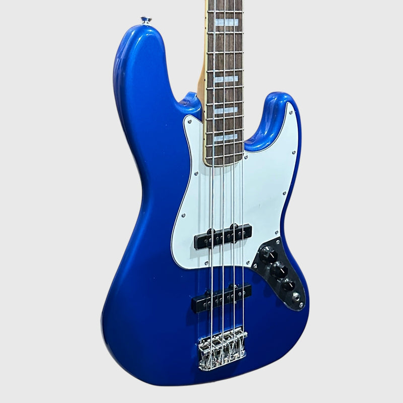 Fender Squier Classic Vibe Late '60s Limited-Edition 4 String Jazz Electric Bass Guitar - Lake Placid Blue