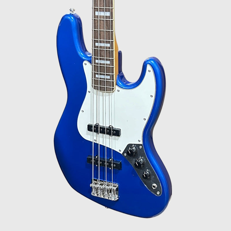 Fender Squier Classic Vibe Late '60s Limited-Edition 4 String Jazz Electric Bass Guitar - Lake Placid Blue
