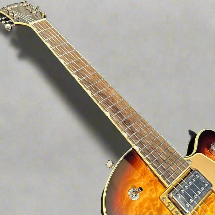 Gretsch G5655TQM Electromatic Center Block Jr Maple Semi Hollow Body Electric Guitar w/ Bigsby - Sweet Tea