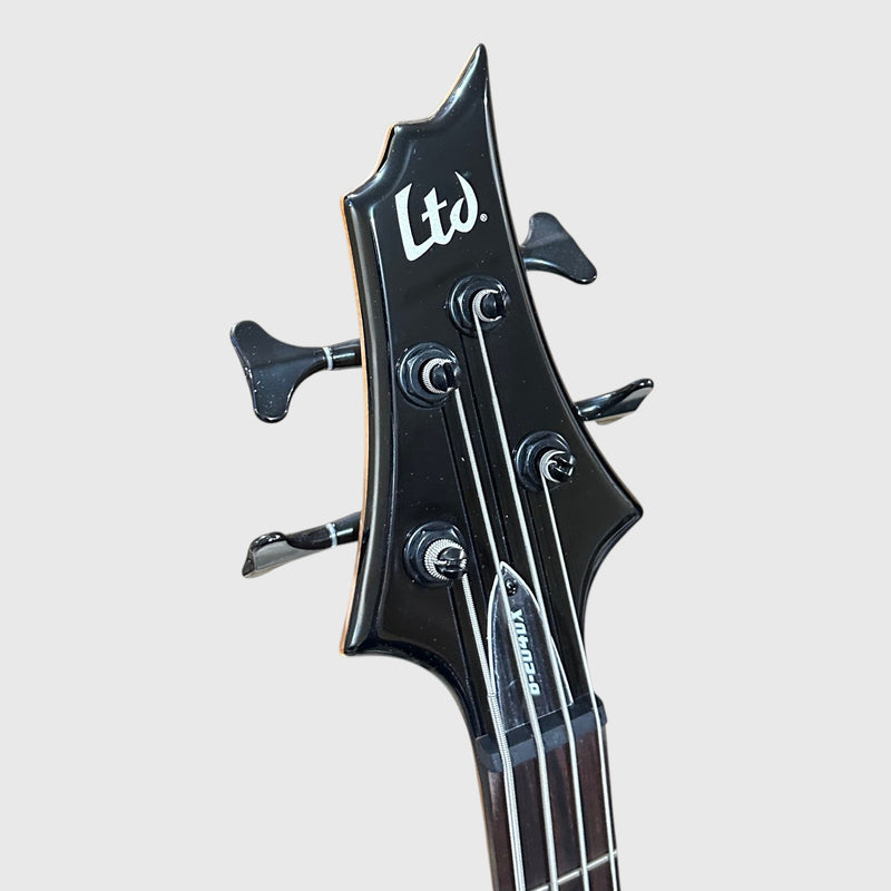 ESP LTD B-204DX 4 String Electric Bass Guitar - Red Burst