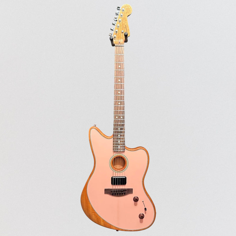 Fender Acoustasonic Player Jazzmaster Acoustic-Electric Guitar - Shell Pink