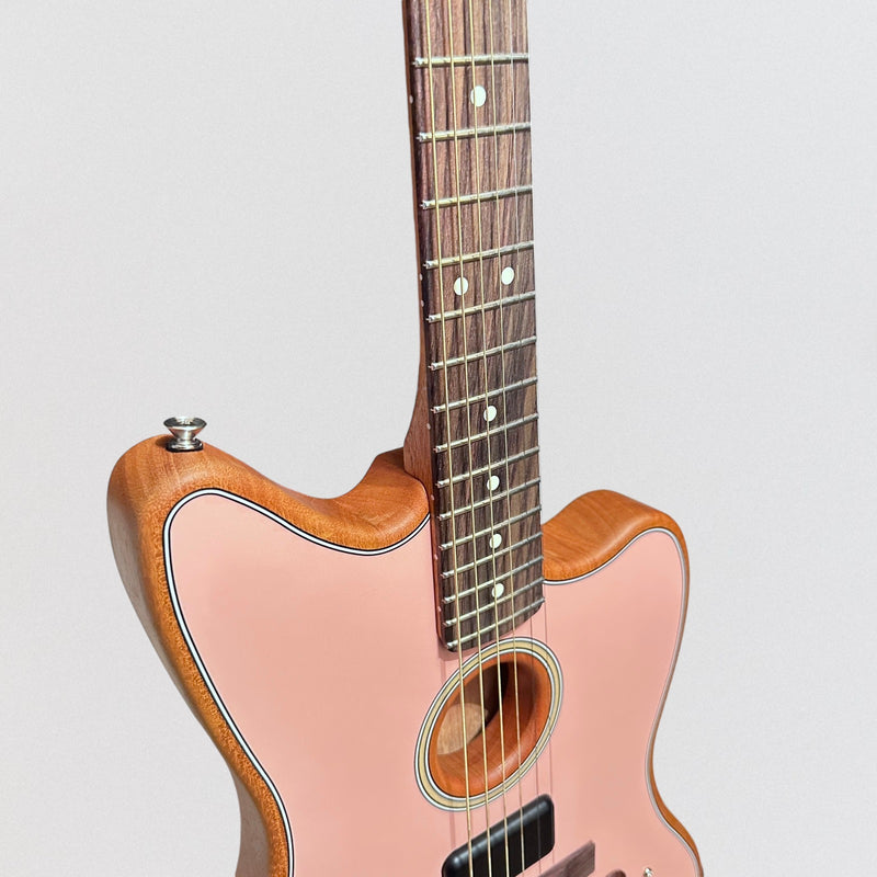 Fender Acoustasonic Player Jazzmaster Acoustic-Electric Guitar - Shell Pink