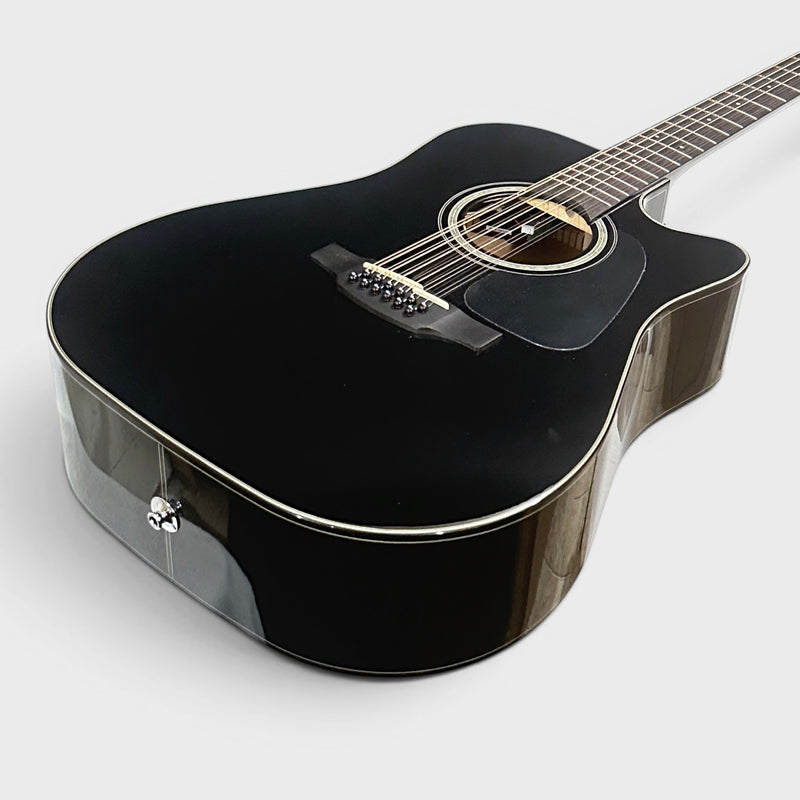 Takamine GD30CE-12 12-String Acoustic-Electric Guitar - Black