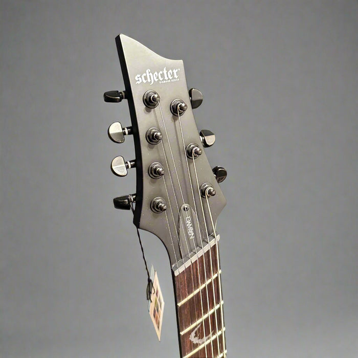 Schecter Damien-7 Multiscale Left-handed 7-string Electric Guitar - Satin Black