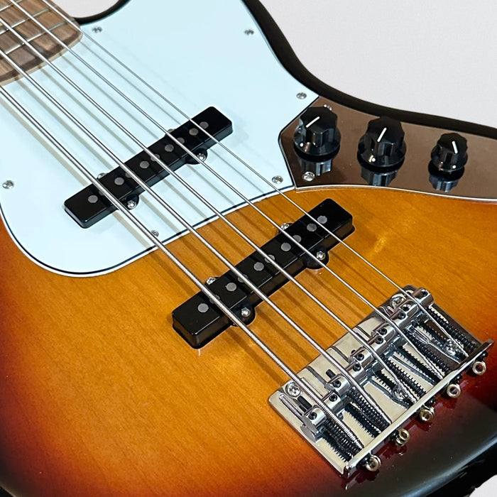 Fender Player Jazz Bass 5 String Electric Bass Guitar 2022 - Sunburst