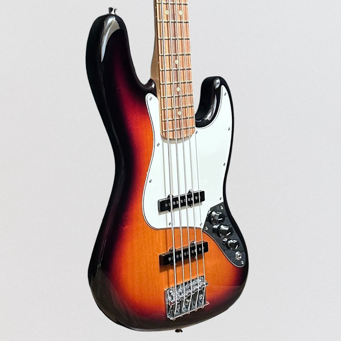 Fender Player Jazz Bass 5 String Electric Bass Guitar 2022 - Sunburst
