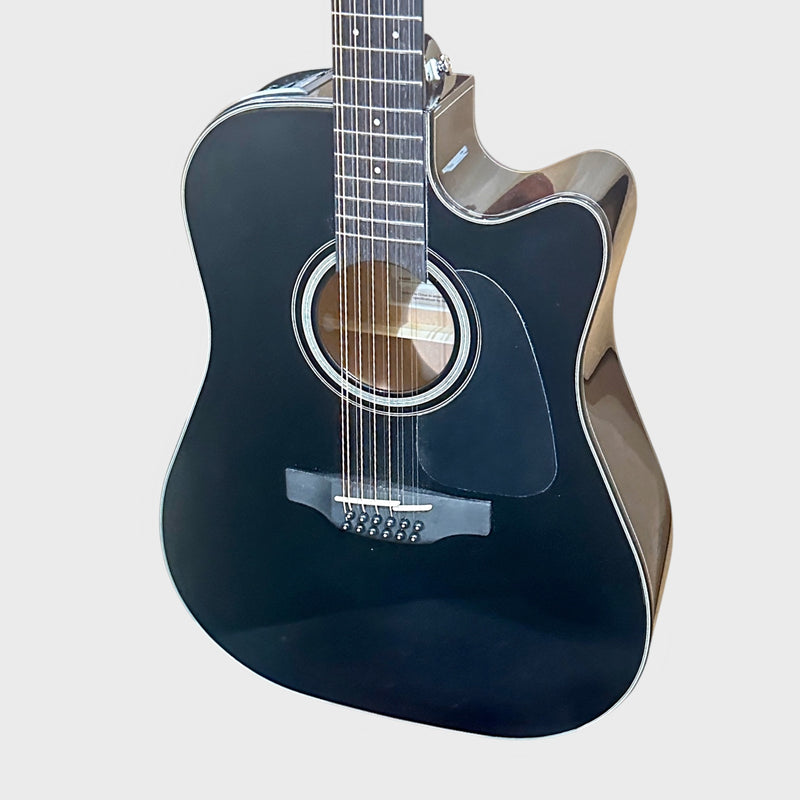 Takamine GD30CE-12 12-String Acoustic-Electric Guitar - Black