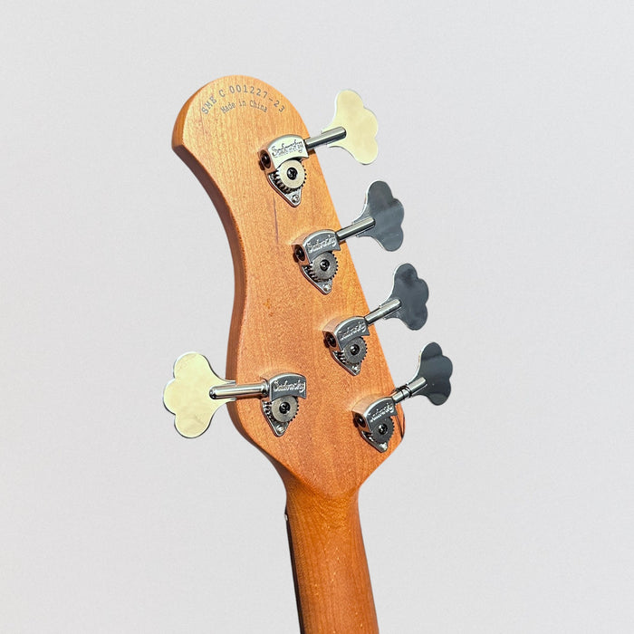 Sadowsky SMX MetroExpress Vintage JJ 5-String Fretless Electric Bass Guitar - Tobacco Sunburst