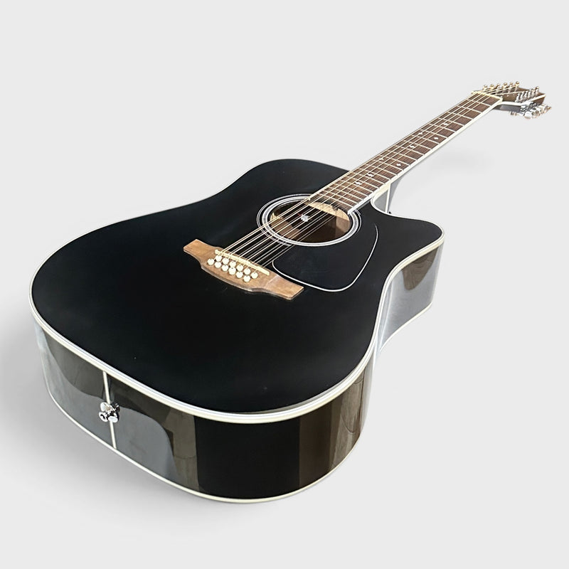 Takamine GD38CE 12-String Dreadnought Acoustic-Electric Guitar - Black