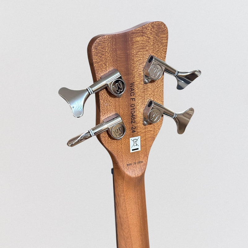 Warwick RockBass Alien Standard 4 String Acoustic Electric Bass Guitar - Natural