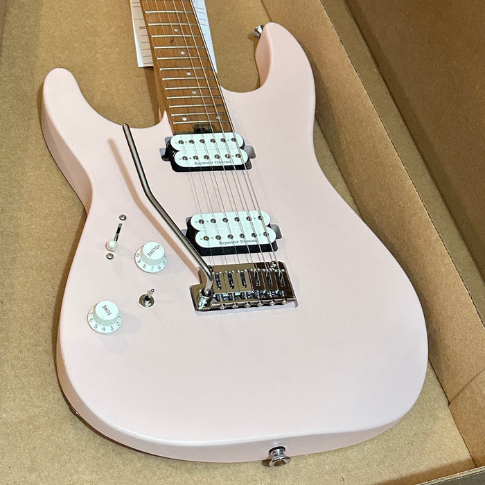 Charvel PRO-MOD DK24 HH 2PT CM LH Left Handed Electric Guitar - Pink