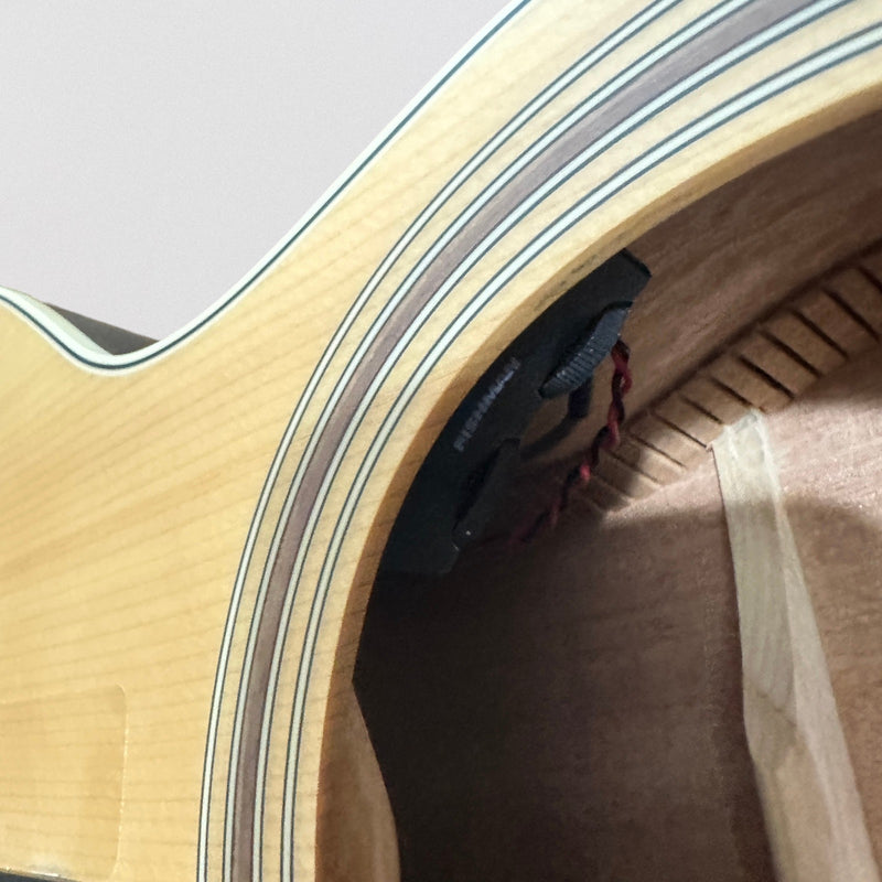 Warwick RockBass Alien Standard 4 String Acoustic Electric Bass Guitar - Natural