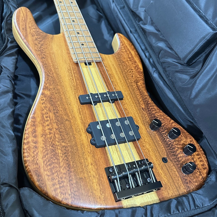 Sadowsky Limited Edition Metro Line 4 String Electric Bass Guitar - Natural Snakewood