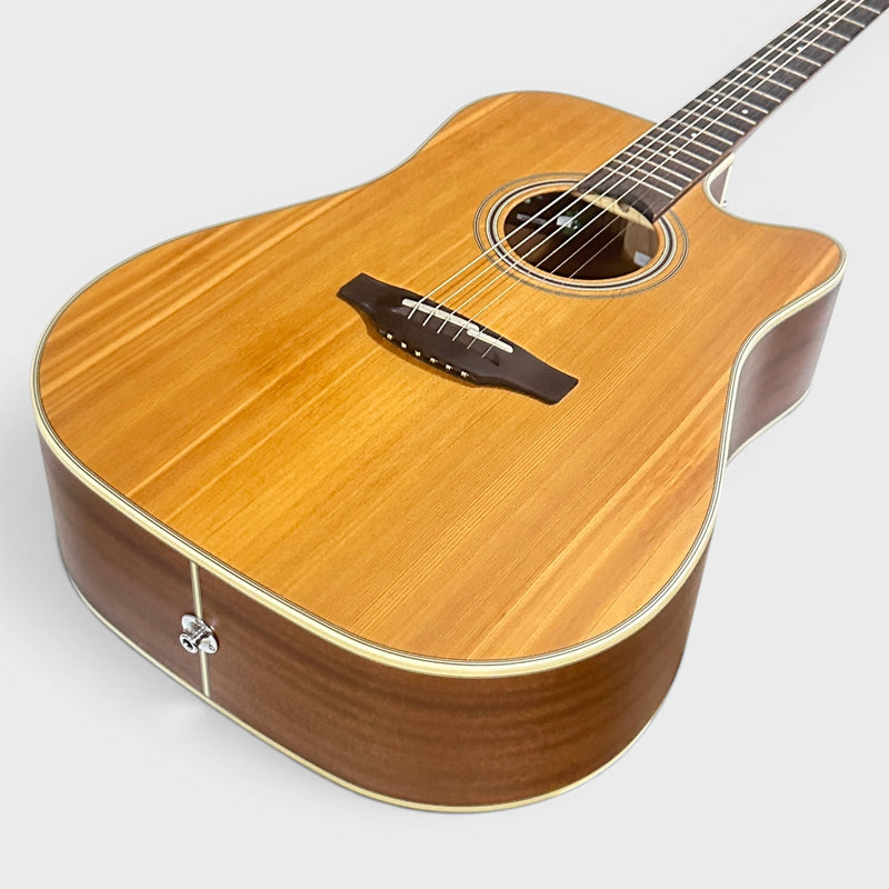 Takamine GD20CE-NS Dreadnought Cutaway Acoustic-Electric Guitar - Natural