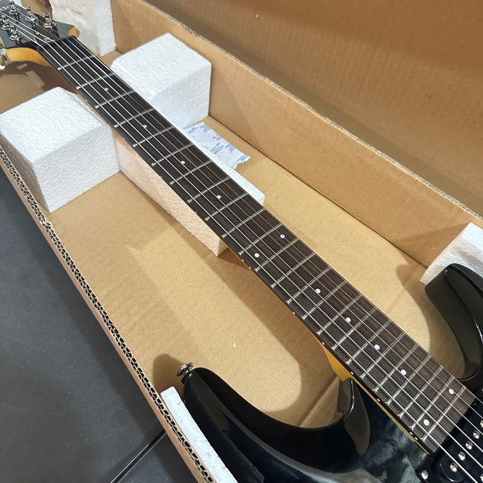 Schecter C-6 Plus Electric Guitar - Charcoal Burst