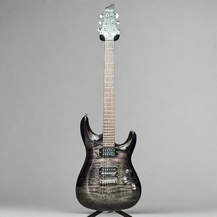 Schecter C-6 Plus Electric Guitar - Charcoal Burst