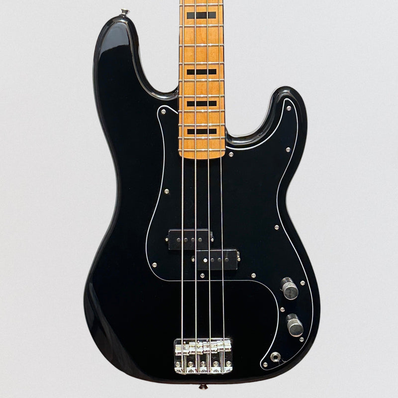 Fender Squier Classic Vibe '70s Precision P 4 String Electric Bass Guitar - Black