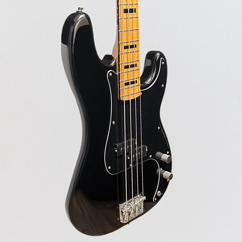 Fender Squier Classic Vibe '70s Precision P 4 String Electric Bass Guitar - Black