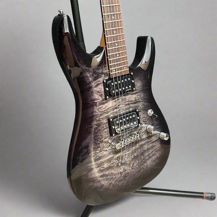 Schecter C-6 Plus Electric Guitar - Charcoal Burst