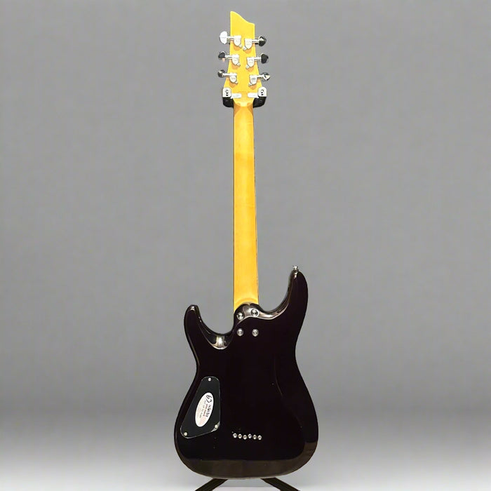 Schecter C-6 Plus Electric Guitar - Charcoal Burst