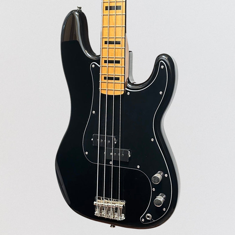 Fender Squier Classic Vibe '70s Precision P 4 String Electric Bass Guitar - Black