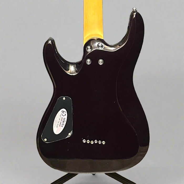 Schecter C-6 Plus Electric Guitar - Charcoal Burst
