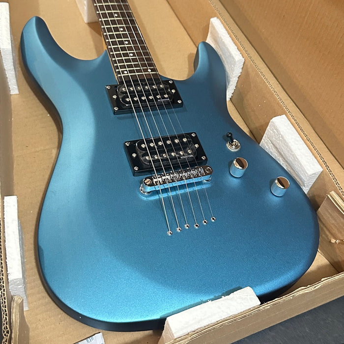 Schecter C-6 Deluxe Electric Guitar - Metallic Blue