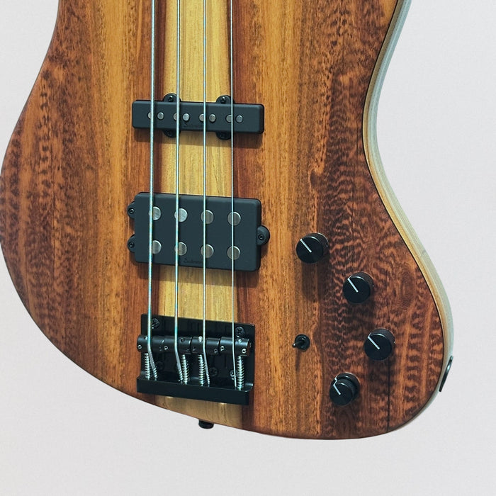 Sadowsky Limited Edition Metro Line 4 String Electric Bass Guitar - Natural Snakewood