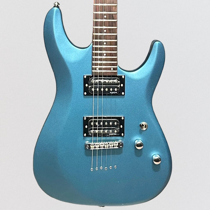 Schecter C-6 Deluxe Electric Guitar - Metallic Blue