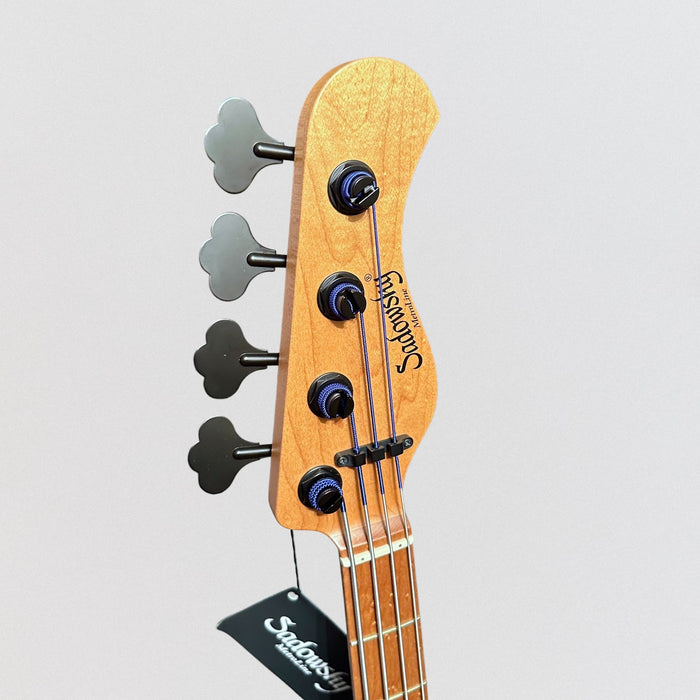 Sadowsky Limited Edition Metro Line 4 String Electric Bass Guitar - Natural Snakewood