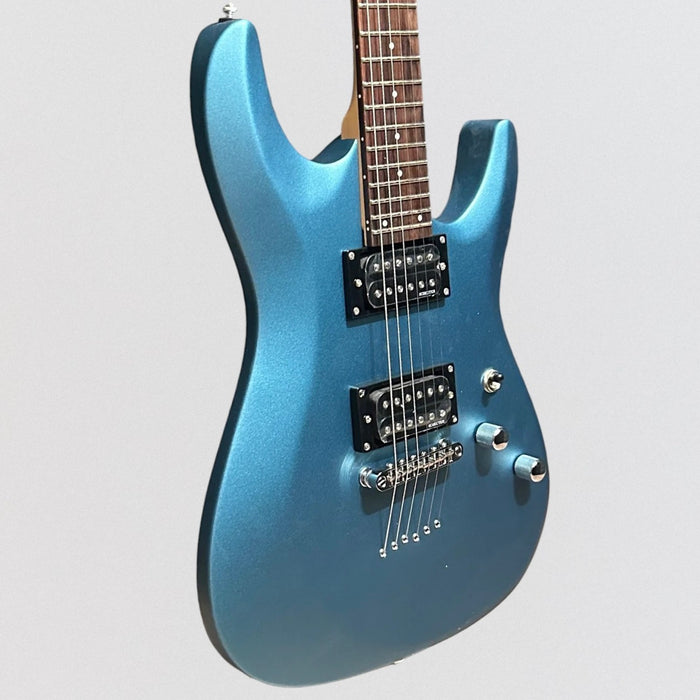 Schecter C-6 Deluxe Electric Guitar - Metallic Blue