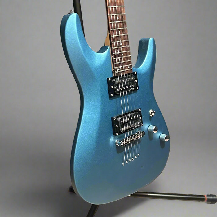 Schecter C-6 Deluxe Electric Guitar - Metallic Blue