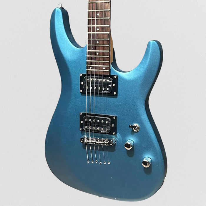 Schecter C-6 Deluxe Electric Guitar - Metallic Blue