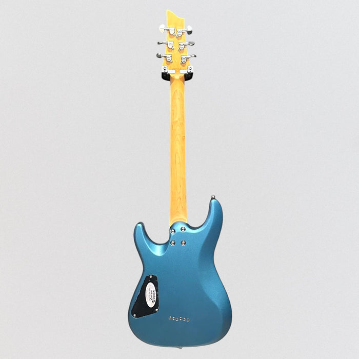 Schecter C-6 Deluxe Electric Guitar - Metallic Blue