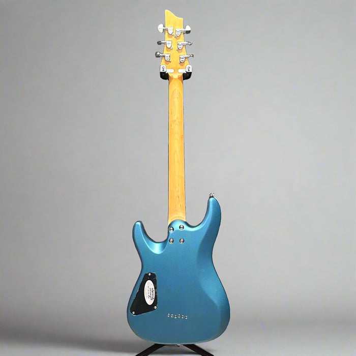 Schecter C-6 Deluxe Electric Guitar - Metallic Blue