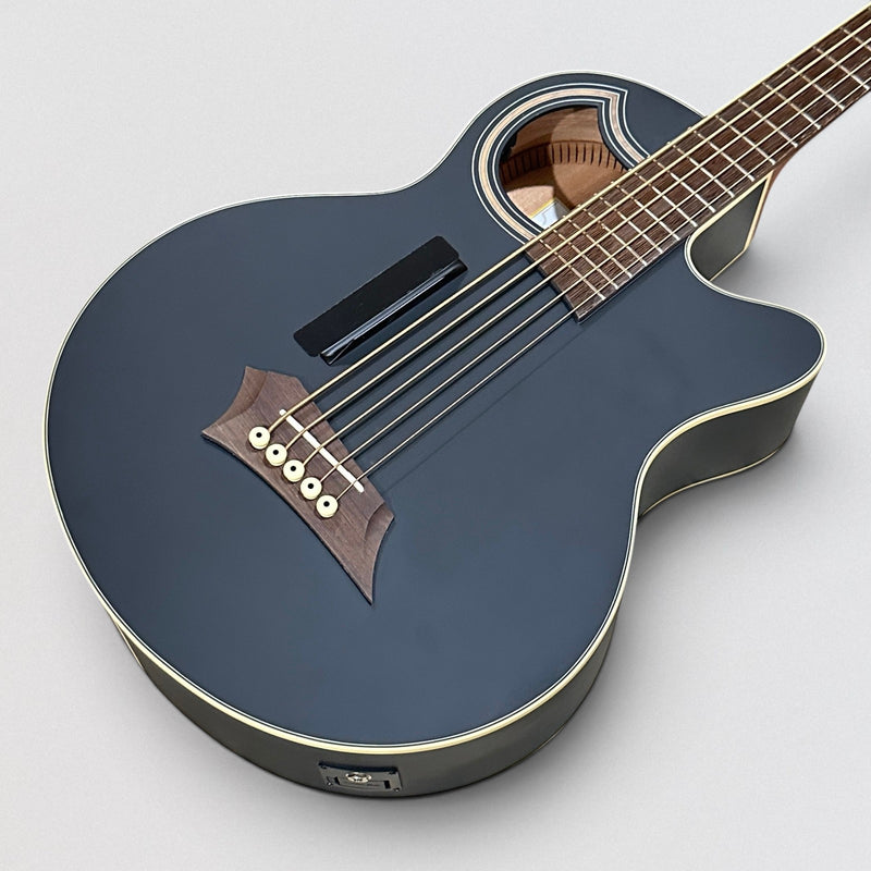 Warwick Alien Standard 5 String Acoustic Electric Bass Guitar - Black