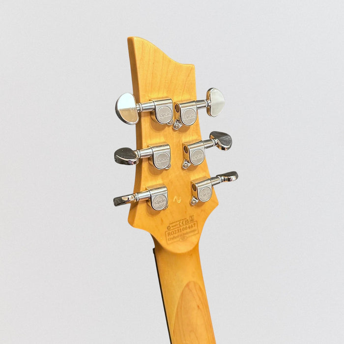 Schecter C-6 Deluxe Electric Guitar - Metallic Blue