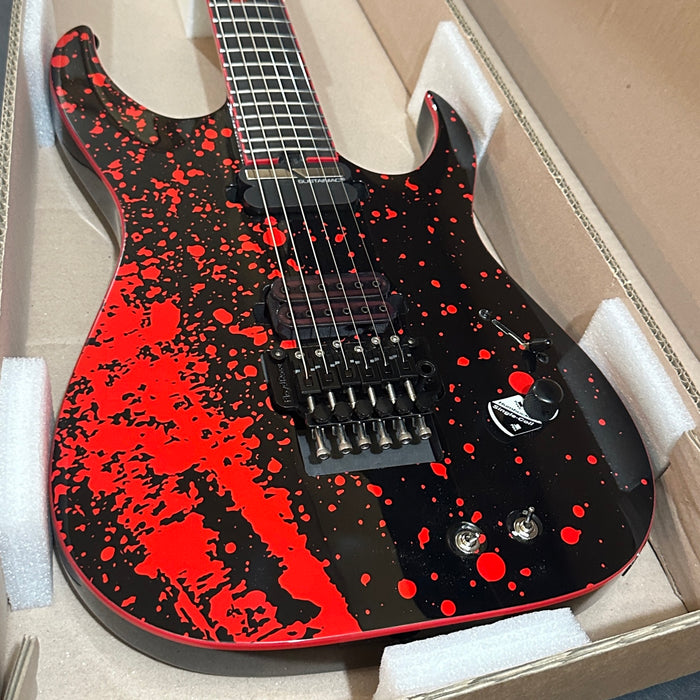 Schecter Sullivan King Banshee-6 FR-S Electric Guitar - Obsidian Blood