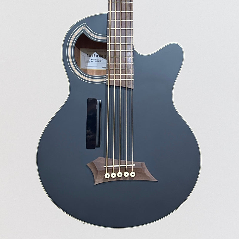 Warwick Alien Standard 5 String Acoustic Electric Bass Guitar - Black