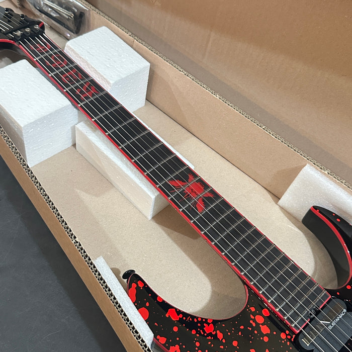 Schecter Sullivan King Banshee-6 FR-S Electric Guitar - Obsidian Blood