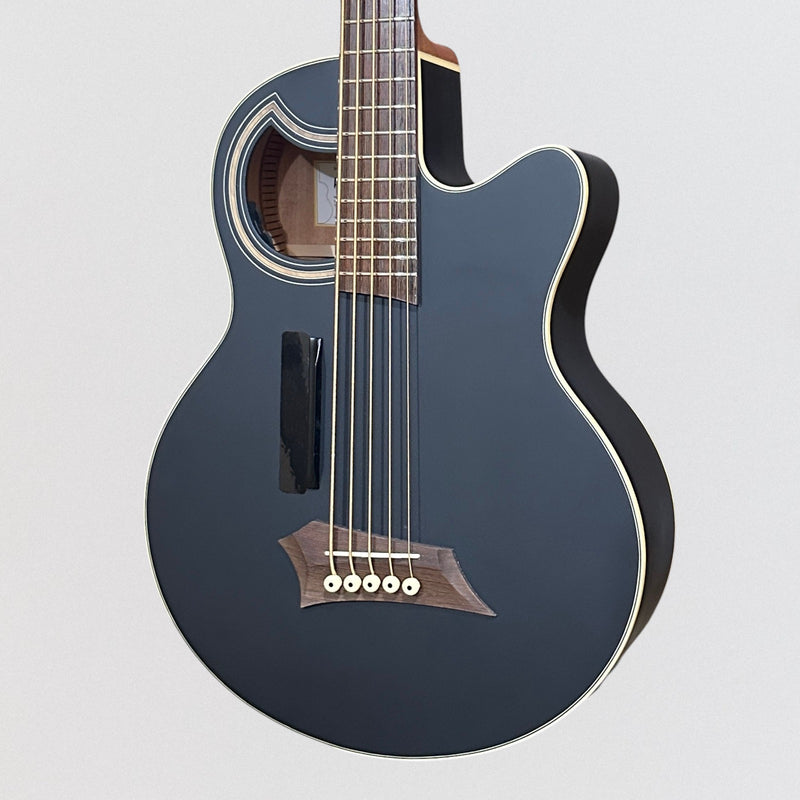 Warwick Alien Standard 5 String Acoustic Electric Bass Guitar - Black