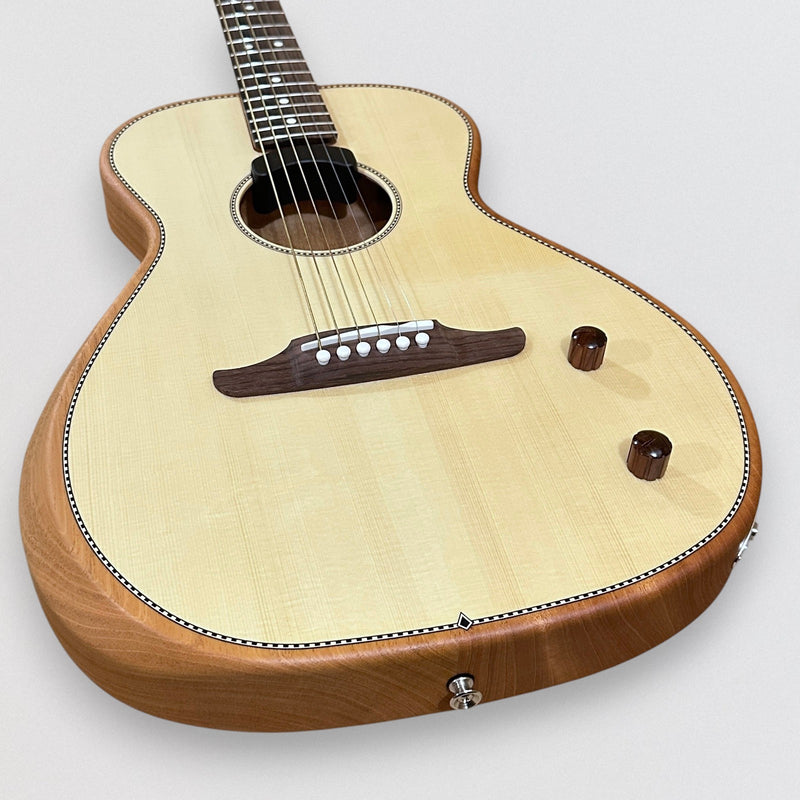 Fender Highway Parlor Acoustic-Electric Guitar - Natural