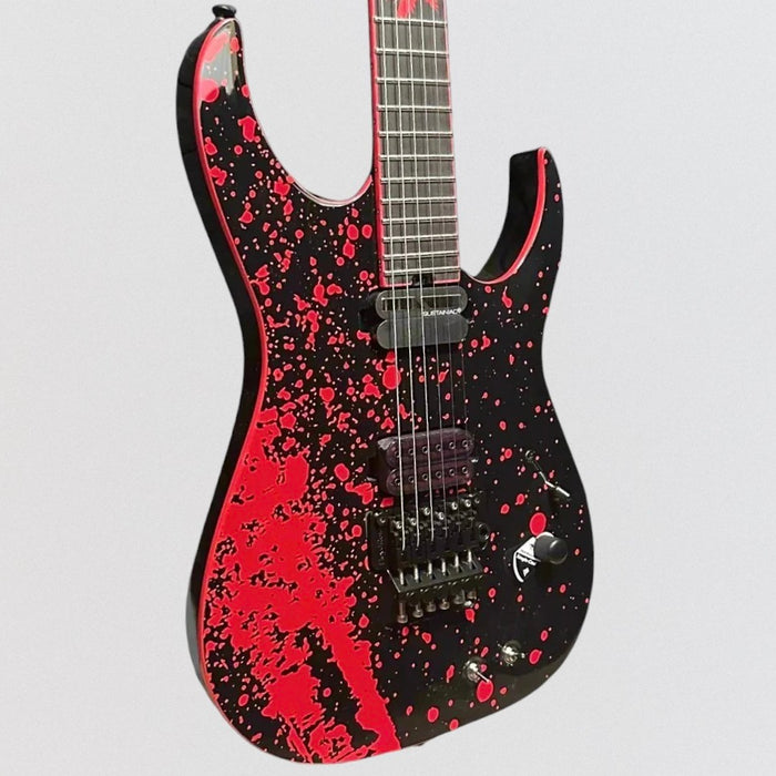 Schecter Sullivan King Banshee-6 FR-S Electric Guitar - Obsidian Blood