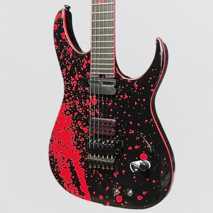 Schecter Sullivan King Banshee-6 FR-S Electric Guitar - Obsidian Blood