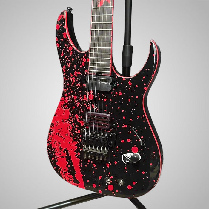 Schecter Sullivan King Banshee-6 FR-S Electric Guitar - Obsidian Blood