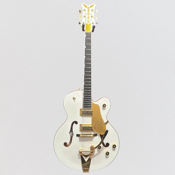 Gretsch G6136T White Falcon Hollow Body Bigsby MIJ Electric Guitar - White