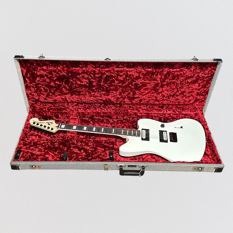 Fender Jim Root Jazzmaster V4 Electric Guitar w/ Case - White