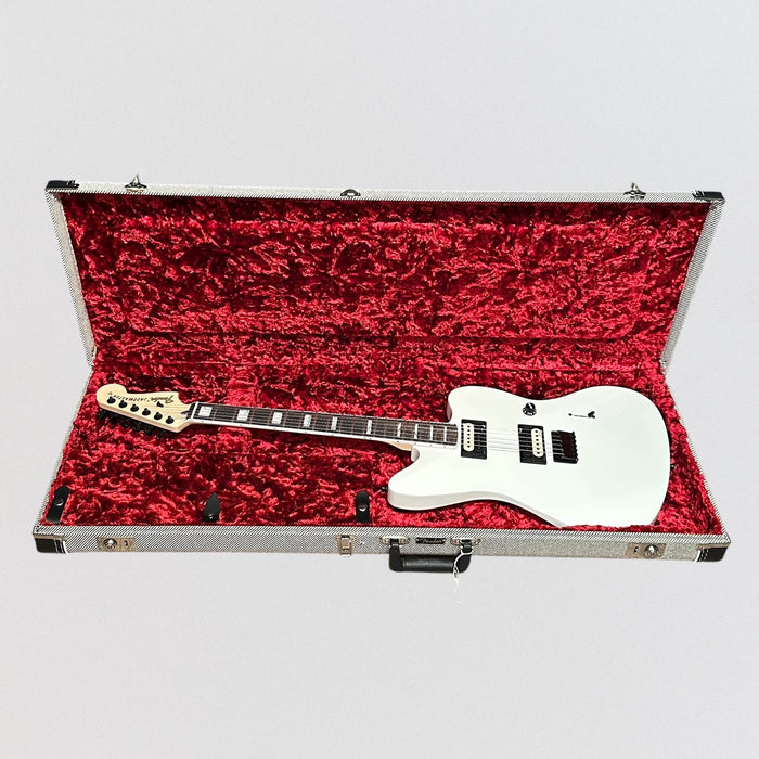 Fender Jim Root Jazzmaster V4 Electric Guitar w/ Case - White