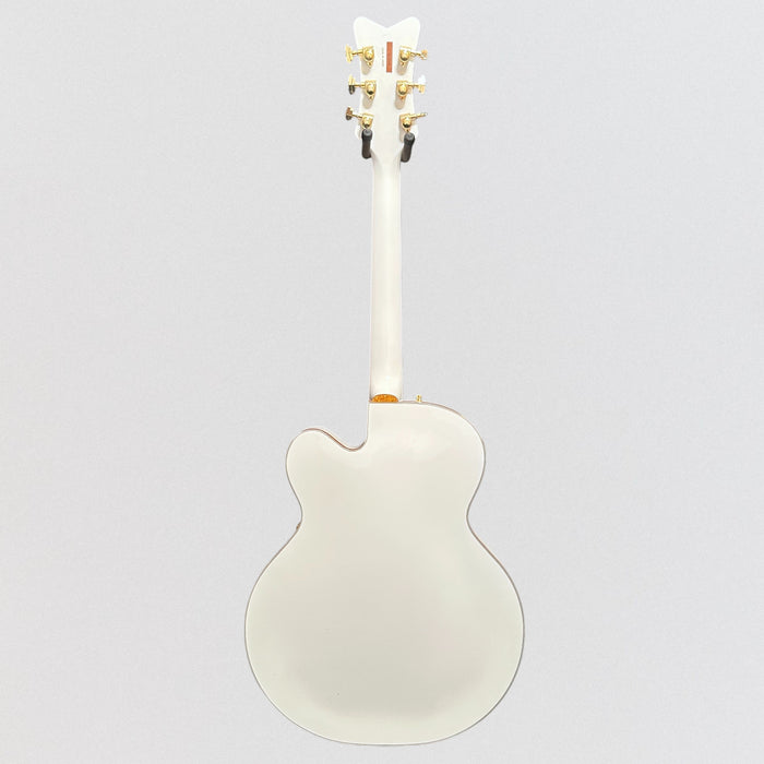 Gretsch G6136T White Falcon Hollow Body Bigsby MIJ Electric Guitar - White